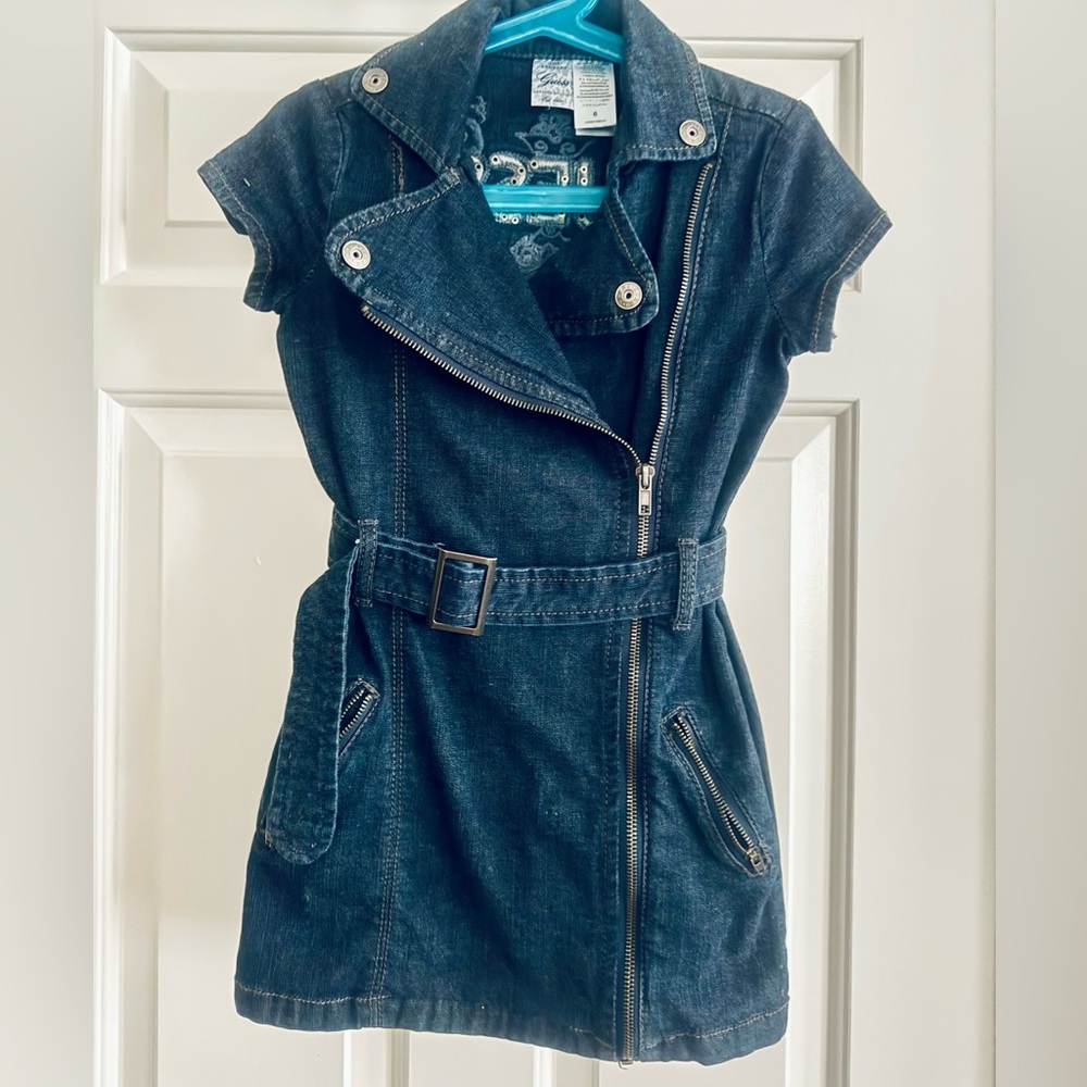 Stylish Denim Kids Dress